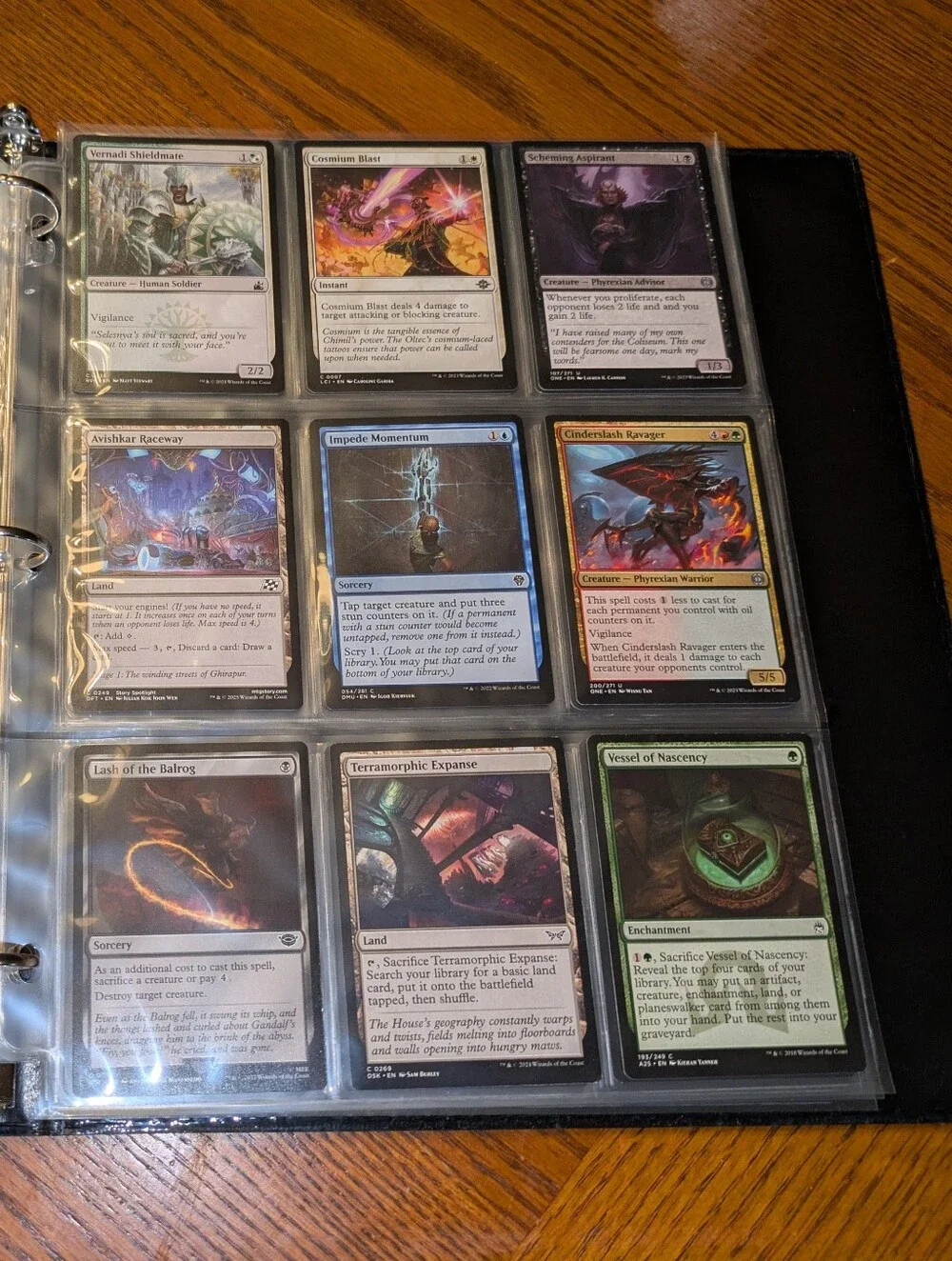 Magic Cards Binder MTG Collection Magic The Gathering Trading Cards Lot WOTC